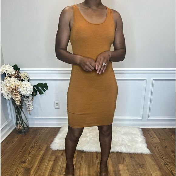 NWT Mini brown dress - Picture 1 of 4